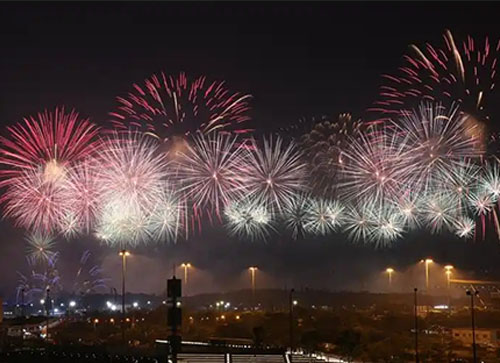 尤溪县焰火晚会